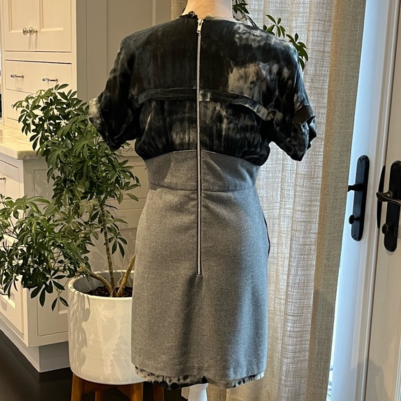 Beckerman Vintage Wool-Blend Dress Size 4 - Picture 2 of 10